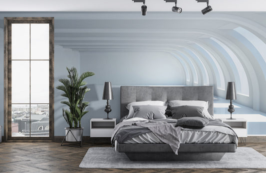 Curved Skylight Serenity Mural Wallpaper