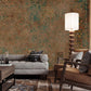 Vintage Distressed Classical Wall Wallpaper