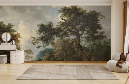 Papier Peint Panoramique Art Graphique Chevauché