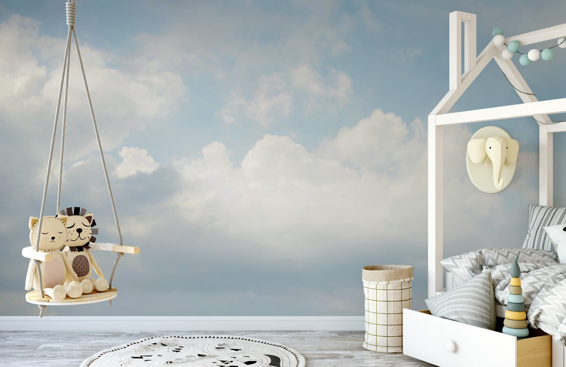 Cloud Drift Mural Wallpaper