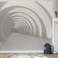 Spiral Archway Illusion Mural Wallpaper