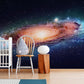 Luminous Spiral Galaxy Mural Wallpaper