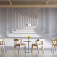 Endless Classic Columns Mural Wallpaper