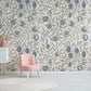 Golden Pomegranate Grove Mural Wallpaper