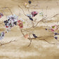 Elegant Metallic Floral Designer Mural Wallpaper