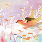 Whimsical Bird Flight Fantasy Mural Wallpaper