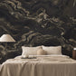 Obsidian Luxe Marble Mural Wallpaper