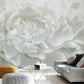 White Floral Elegance Mural Wallpaper