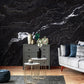 Midnight Elegance Marble Mural Wallpaper