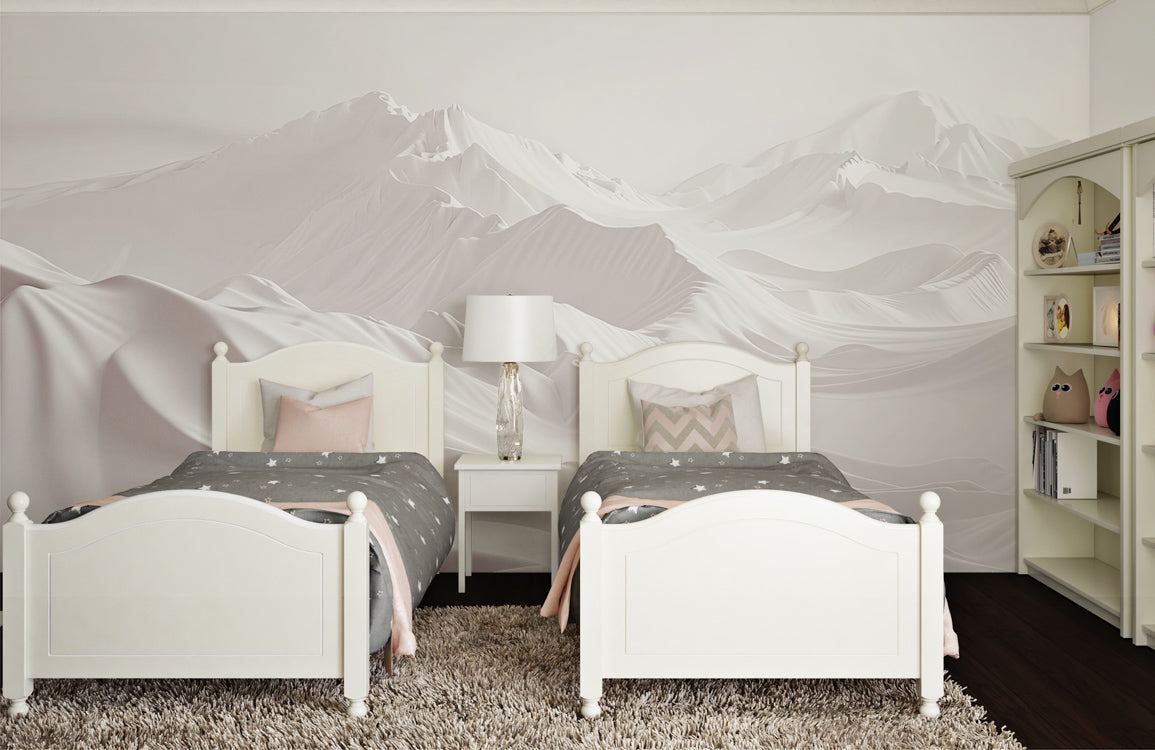 Serene Mountain Escape Mural Wallpaper