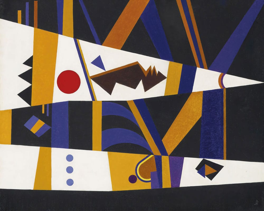 Art Deco Geometric Pattern Mural Wallpaper