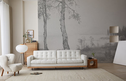 Maestoso Muro in Marmo Dorato Wallpaper