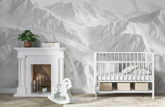 Whispering Mountain Serenity Mural Wallpaper