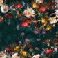 Elegant Dark Floral Luxury Mural Wallpaper