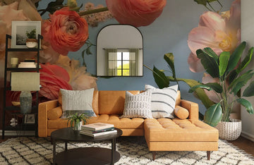 Elegant Spring Floral Mural Wallpaper