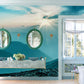 Sunrise Mountain Landscape Wall Mural