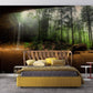 Enchanted Forest Waterfall Scenic Mural Wallpaper