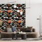 Elegant Cranes & Lotus Mural Wallpaper