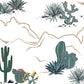 Desert Cactus Scenic Nature Mural Wallpaper