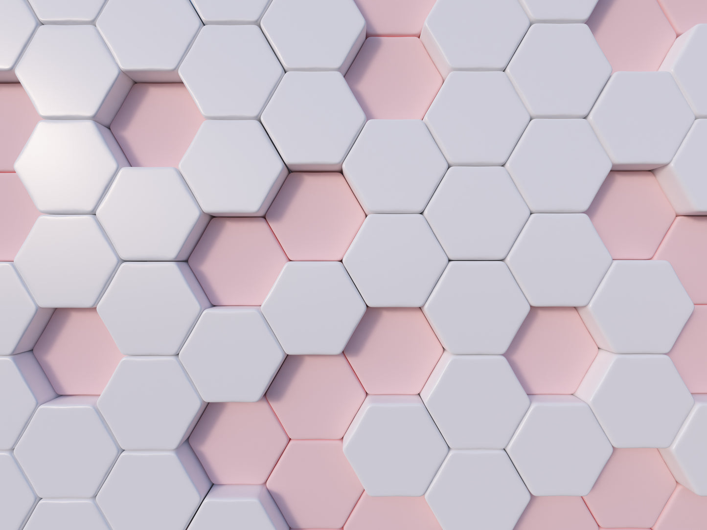 Hexagon Delight Mural Wallpaper