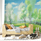 Serene Birch Tree Forest Mural Wallpaper