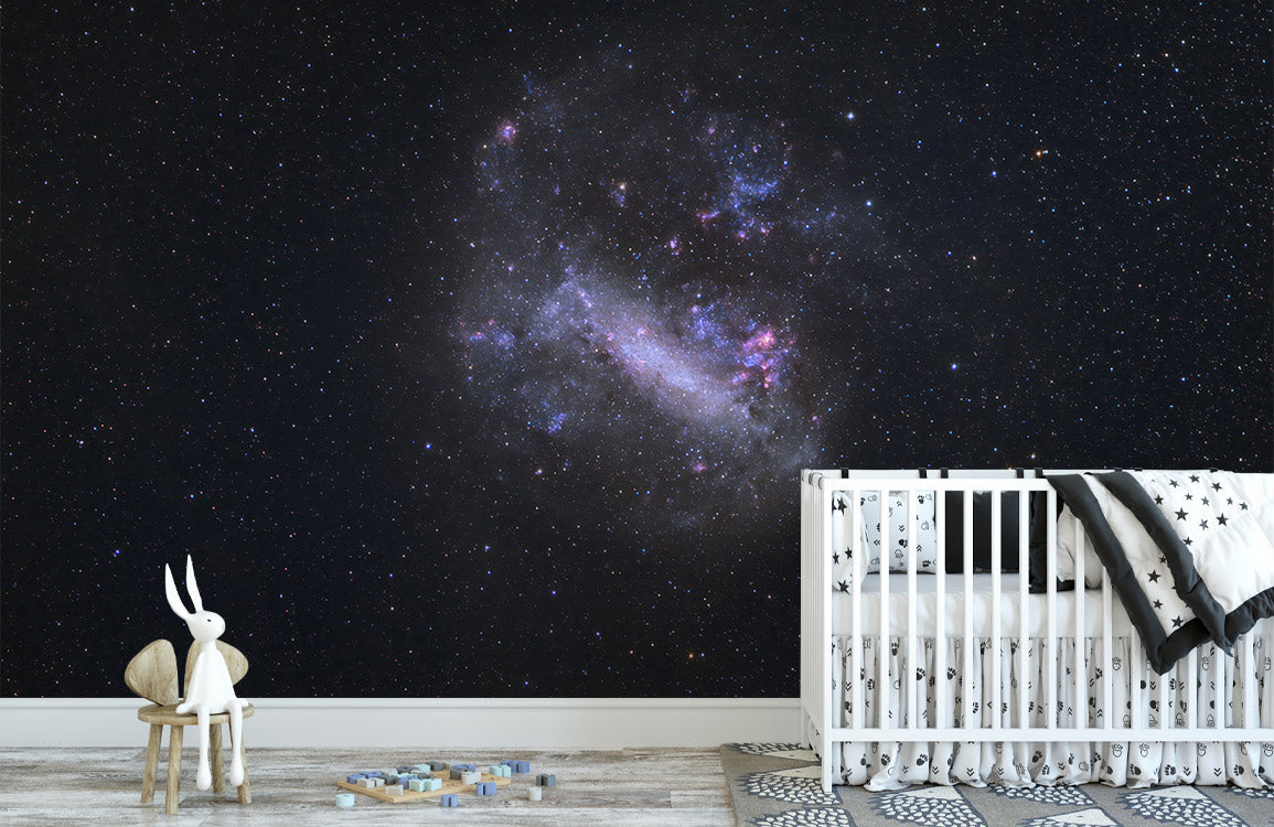 Ethereal Star Cluster Mural Wallpaper