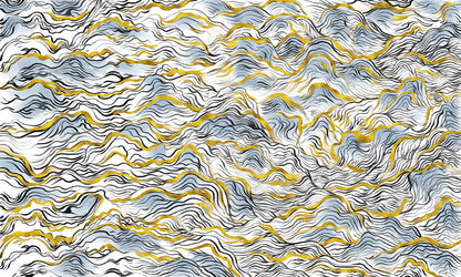 Abstract Mountain Wallpaper Mural