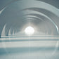 Endless Archway Perspective Mural Wallpaper