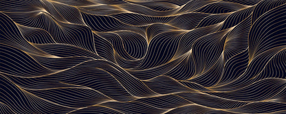 Maestoso Muro in Marmo Dorato Wallpaper