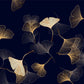 Opulent Ginkgo Harmony Mural Wallpaper