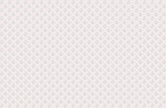 Pastel Bunny Meadow Mural Wallpaper