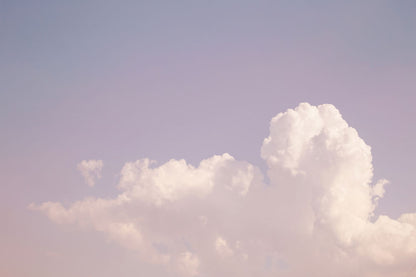 Cotton Candy Sky Mural Wallpaper