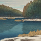 Winter Lake Serenity Mural Wallpaper