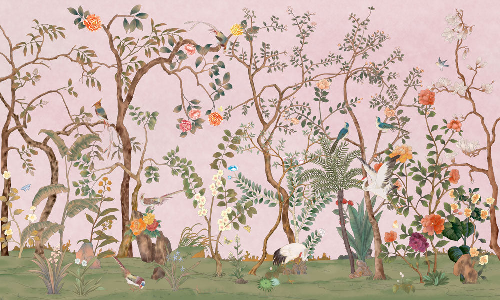 Blossom Serenade Mural Wallpaper