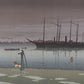 Harbor Evening Mural Wallpaper