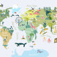 World Map Kids Room Wallpaper