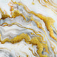 Luminous Gold Flow Mural Wallpaper