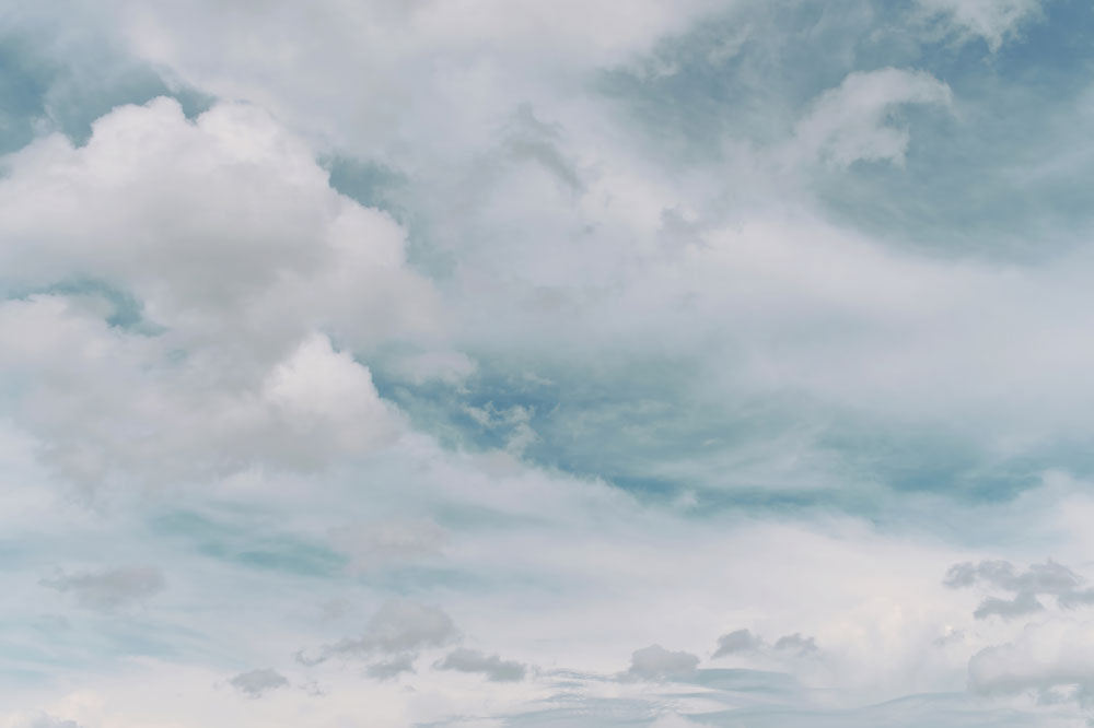 Silky Cloud Whirl Mural Wallpaper