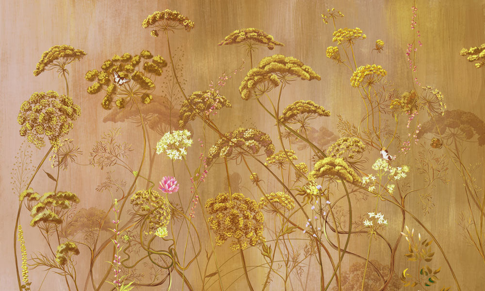 Floral Vine Wallpaper Mural III