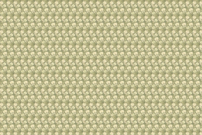 Verdant Floral Cascade Mural Wallpaper