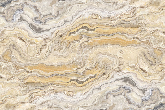 Golden Dune Marble Mural Wallpaper