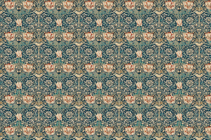 Regal Floral Symphony Mural Wallpaper