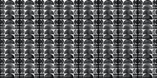 Abstract Geometric Circles Mural Wallpaper
