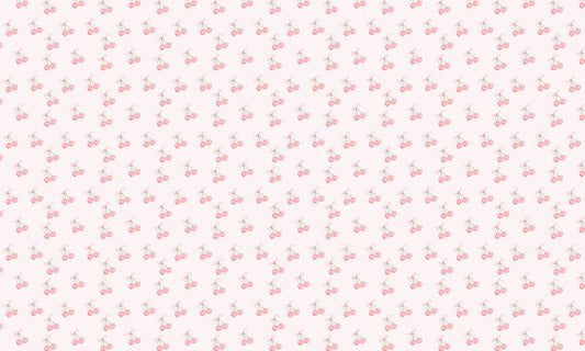 Heart Cherry Mural Wallpaper