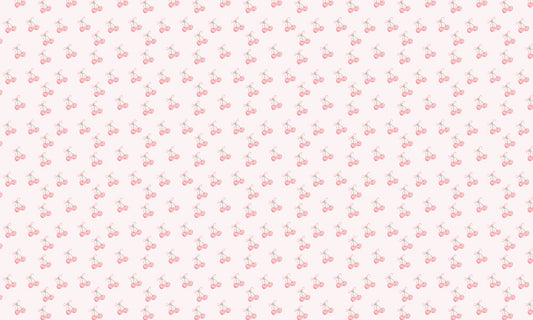 Heart Cherry Mural Wallpaper