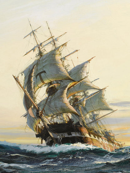 Papier Peint Panoramique Voilier en Pente