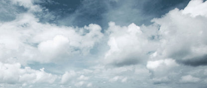 Moody Cloudscape Horizon Mural Wallpaper