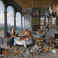 Renaissance Banquet Elegance Mural Wallpaper