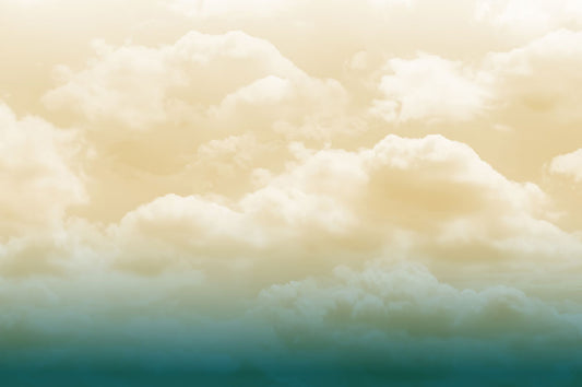 Dreamy Gold Horizon Mural Wallpaper