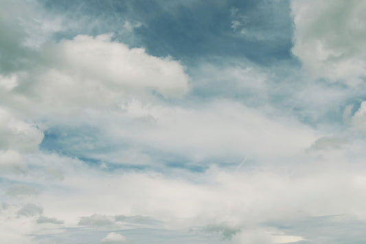 Whispering Sky Tones Mural Wallpaper